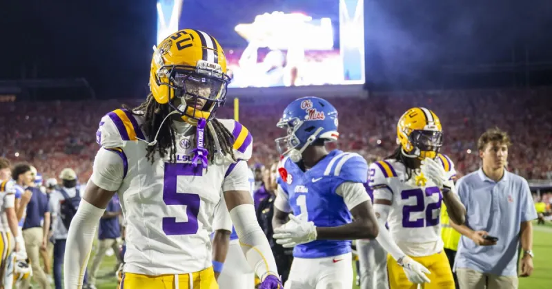 Lane Kiffin is glad the LSU-Ole Miss game is over. Now the Tigers can focus on the season ahead.