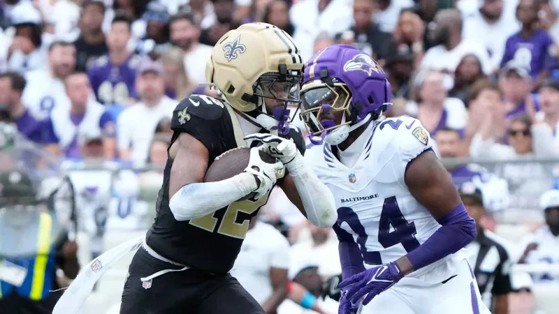 Game Notes: New Orleans Saints 24, Baltimore Ravens 17 | 2026 NFL Week 2