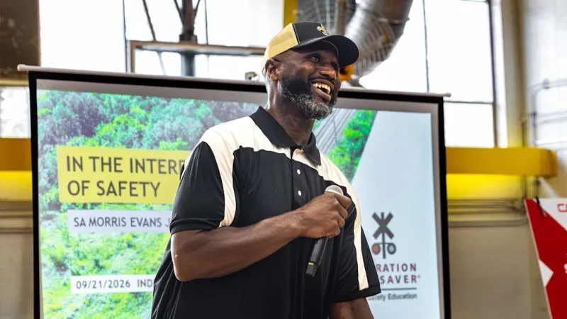 Photos: Saints host rail safety event at Independence High School