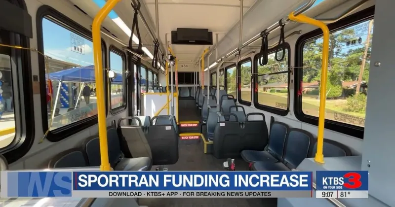 Bossier City boost funds for Sportran