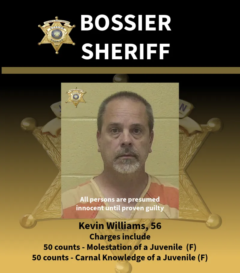 Bossier Parish Sheriff's Office Arrests Former Haughton High School Band Director in Sex Offense Investigation