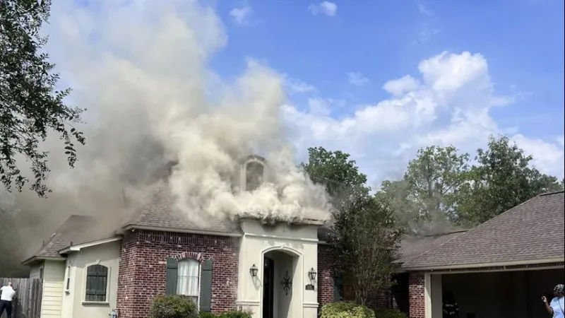 Zachary Fire Department puts out Lakecrest Drive house fire caused by electrical issues