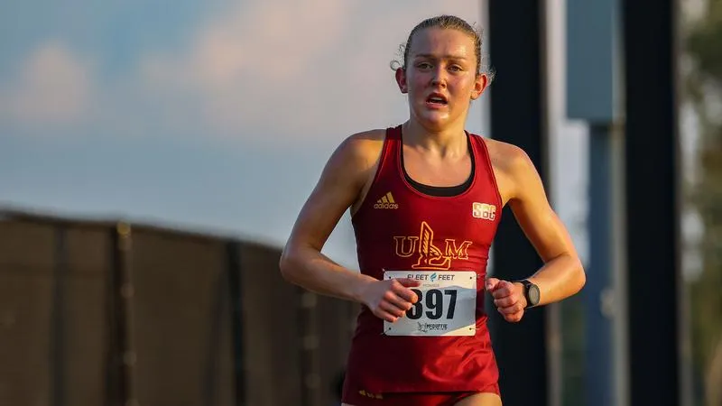 Sandberg Recognized as Sun Belt Women's Cross Country Runner of the Week