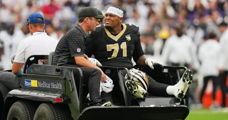 The Saints officially placed standout left tackle Kelvin Banks on injured reserve