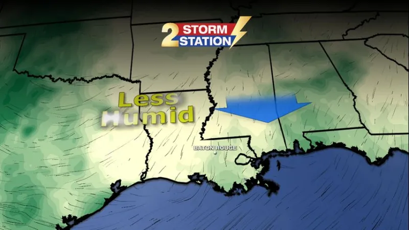 Wednesday PM Forecast: About to notice a drop in humidity