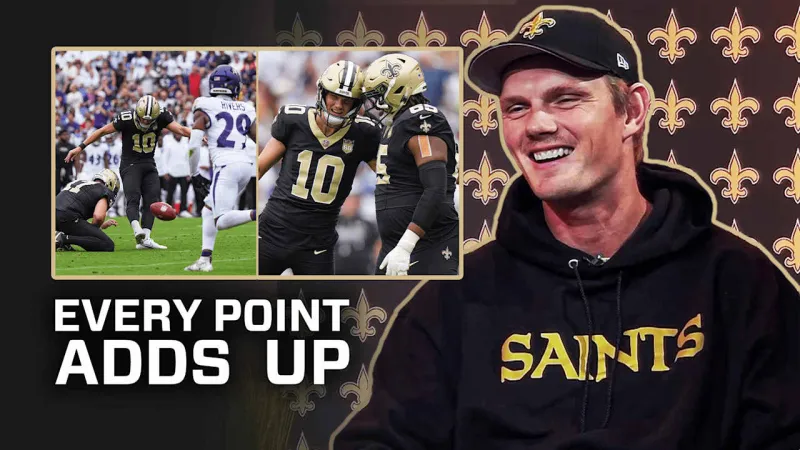 Daniel Carlson talks Saints Kicking Battle, Gameday Prep, & Family | Gold Sessions