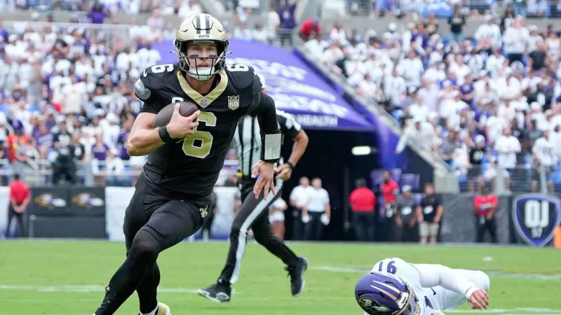 Tyler Shough has been at his best when New Orleans Saints have needed it most