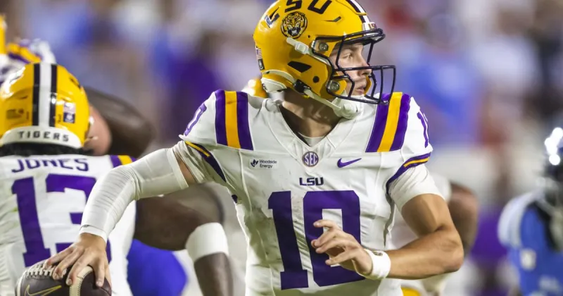 Sam Leavitt isn't on LSU's SEC availability report for Texas A&M. But these Tigers are.