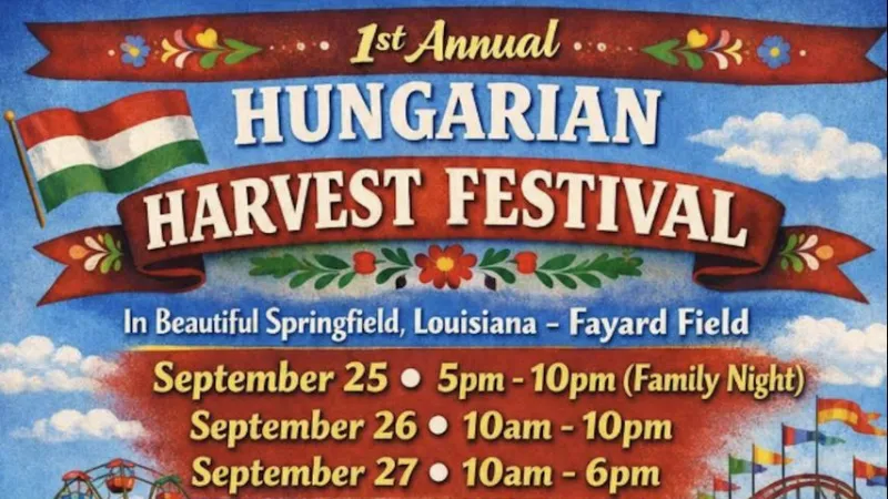 2une In Previews: Springfield's first Hungarian Harvest Festival happening this weekend
