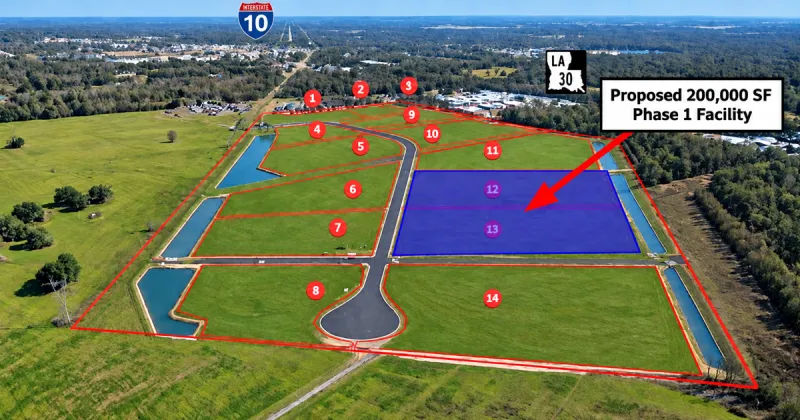 $30 million, 200,000-square-foot distribution facility coming to Ascension Parish. See where.