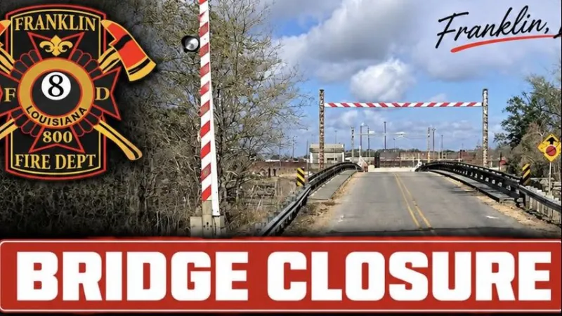 La. 322 Sterling Bridge over Bayou Teche closed through early Thursday afternoon for maintenance