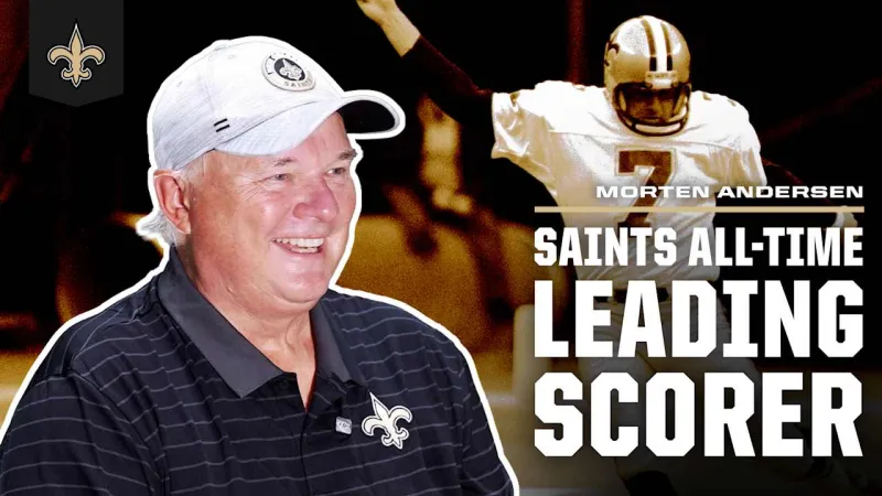 Morten Andersen reflects on career becoming Saints all-time leading scorer | Legacy In Their Words