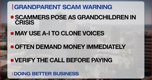Doing Better Business: Grandparent scams getting more sophisticated