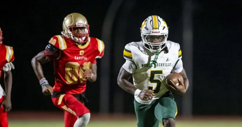 Capitol-North Iberville game ends in rout behind one running back's big game