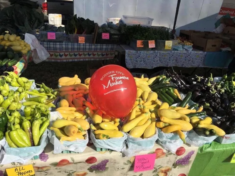 The Bossier City Farmers Market is open for business this Saturday!
