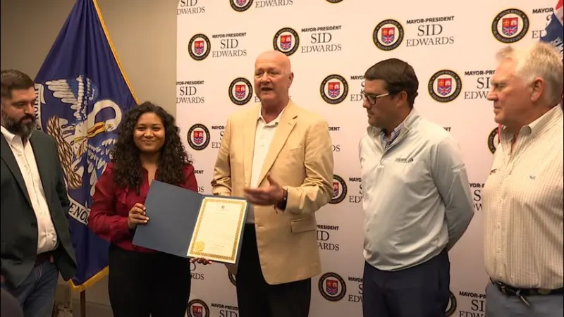 Mayor-President Sid Edwards proclaims Concrete Pipe Week amid 2016 flood anniversary