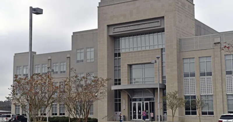 Two arrested after man allegedly pulls gun on deputy at Livingston Parish Courthouse