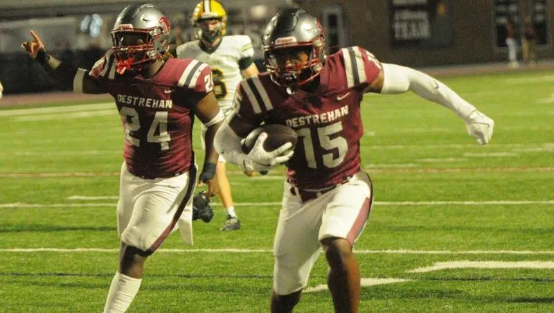 Smith, Ash connect for two scores as Destrehan rolls past Central Lafourche
