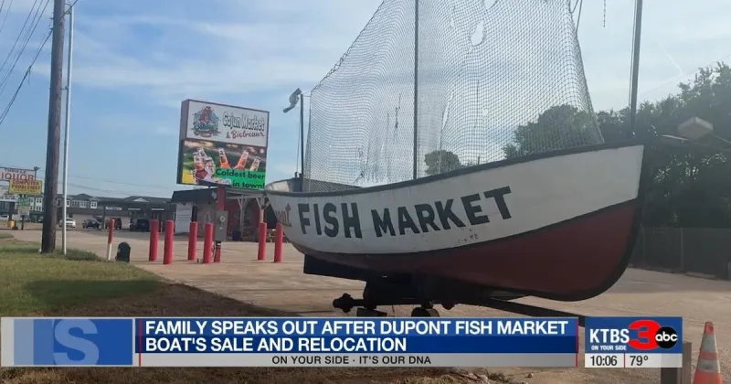 Dupont family speaks out after longtime fish market boat is relocated