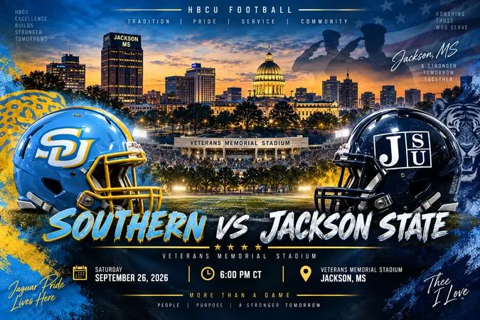 Southern Opens Conference Play Against Jackson State Saturday Night
