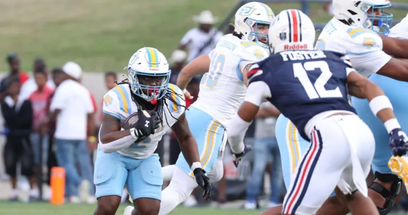 Marshall Faulk discusses a technical issue that affected Southern's offense in its loss to Jackson State