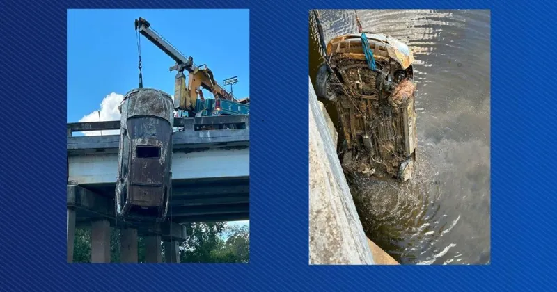 Natchitoches authorities recover submerged vehicle from Bayou Pierre