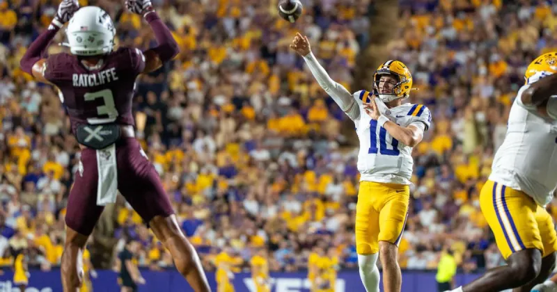 Here's why a pulled hamstring helped LSU QB Sam Leavitt excel as a 'pure point guard'