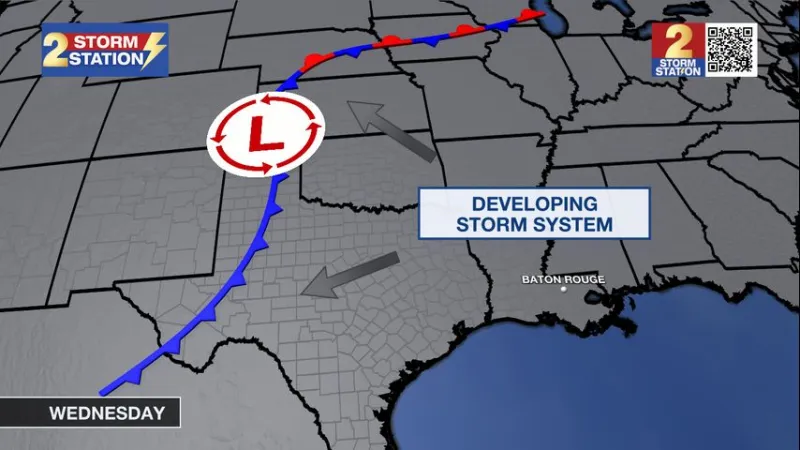 Monday AM forecast: Sunny Start, Rainy End to the Week