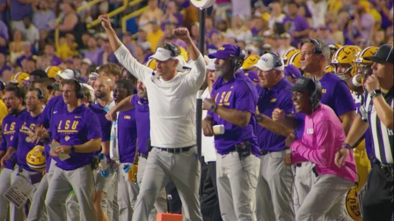 Kickoff time for LSU vs. Kentucky announced