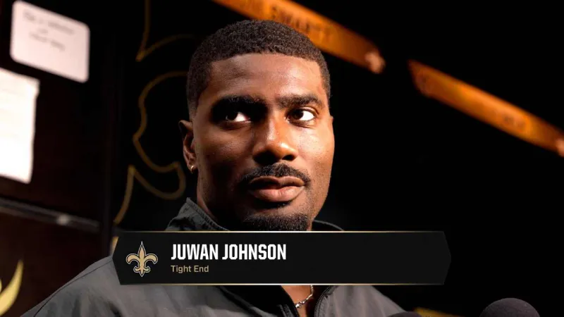Juwan Johnson on two-touchdown game in loss to Raiders 9/28/2026