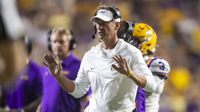 Will LSU sit starters against McNeese State? Here's why Lane Kiffin is considering it.