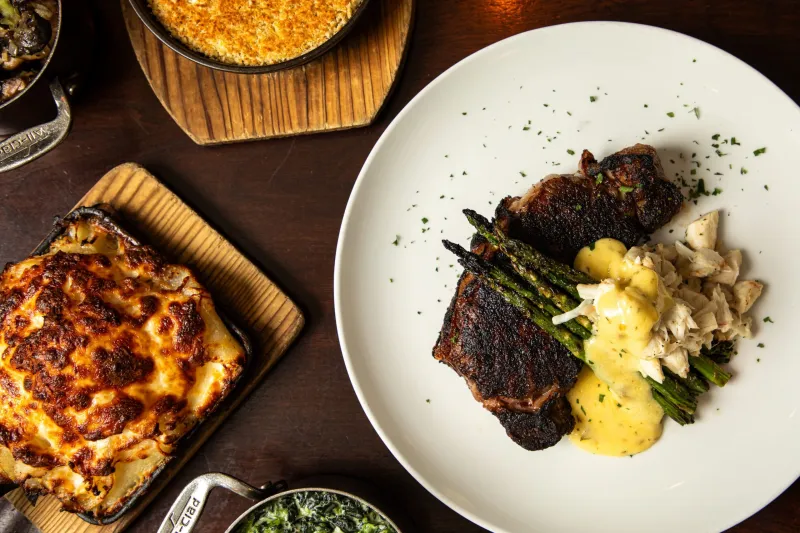 Emeril Lagasse's newest steakhouse concept opens its doors in L'Auberge Casino & Hotel