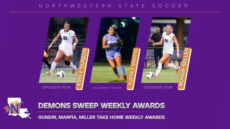Demons sweep Southland Conference weekly awards