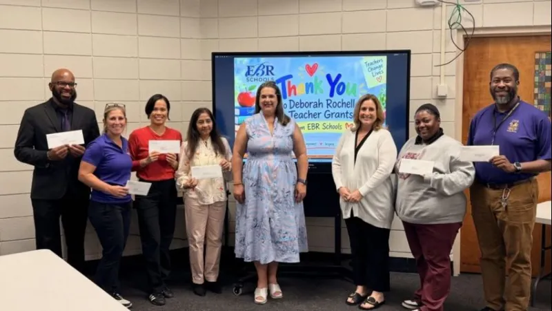 East Baton Rouge teachers awarded $29,000 in grants for classroom projects