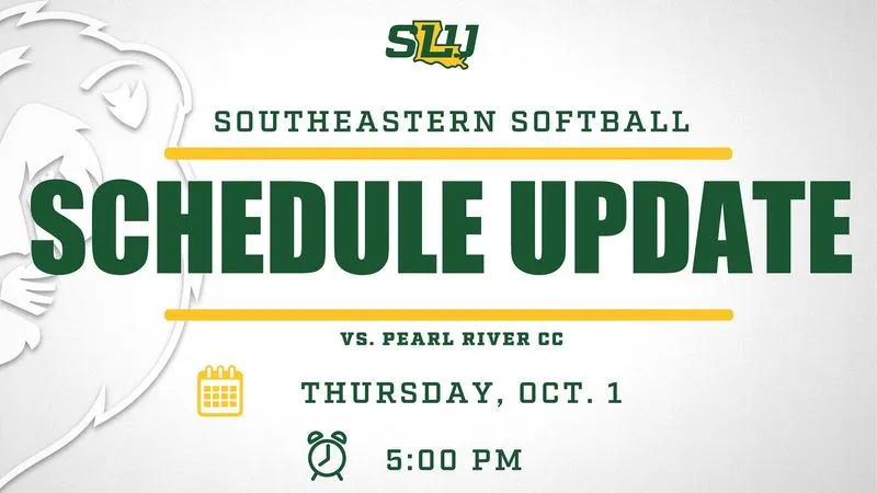Southeastern's Fall Opener Moved to Thursday