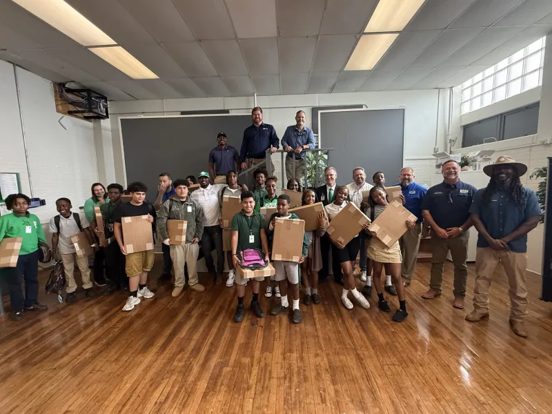 AT&T & Compudopt Provide Laptops to Local Students