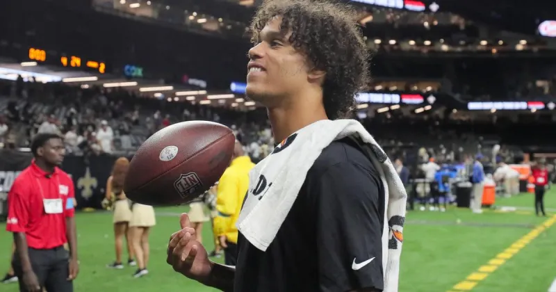 Kellen Moore answers whether he anticipates Saints WR Jordyn Tyson practicing next week