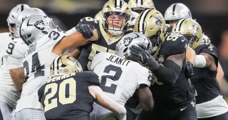 Three of the Saints defensive starters and a top reserve missed Thursday's practice