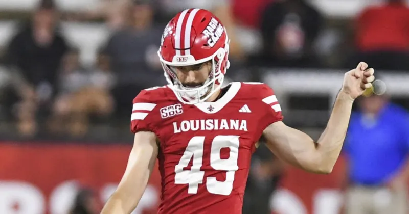 UL's Aussie punter making quick transition to American football