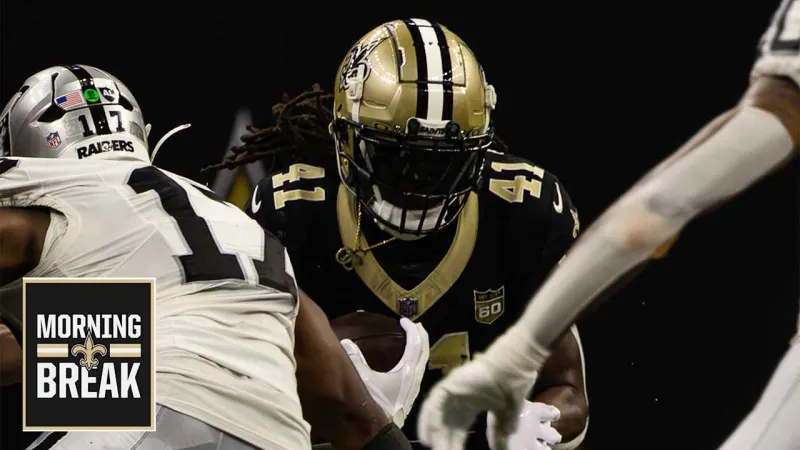 Morning Break: Saints adjust backfield ahead of Monday night matchup with Falcons