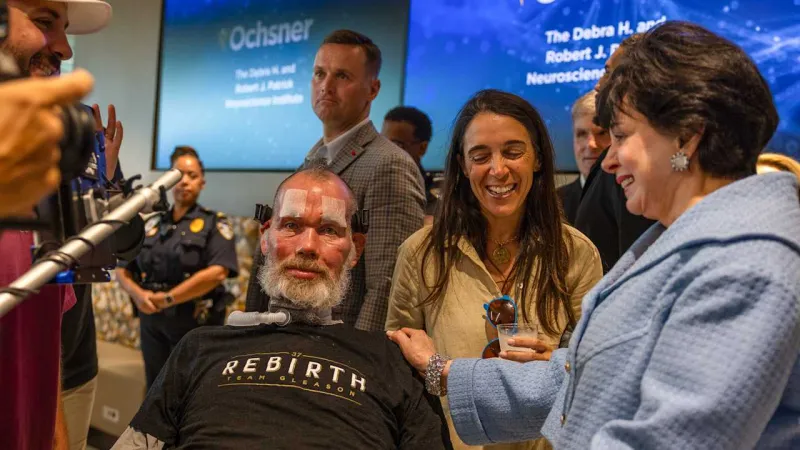 Photos: Gayle Benson, Steve Gleason attend Ochsner Health ribbon cutting for The Debra H. and Robert J. Patrick Neuroscience Institute