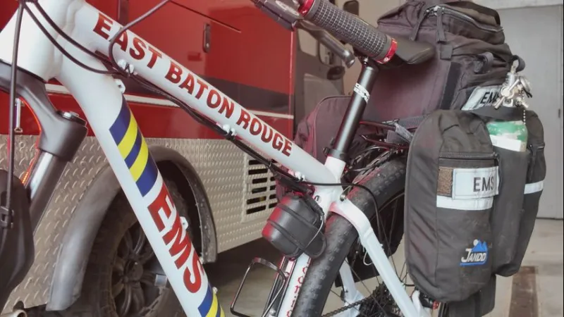 East Baton Rouge EMS adds 20 bikes to reach LSU football crowds faster