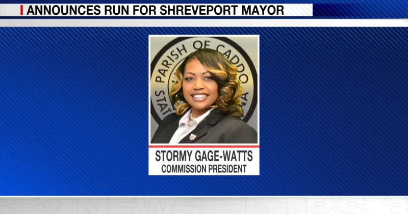 Former Shreveport Mayor Adrian Perkins endorses Stormy Gage-Watts in mayoral race