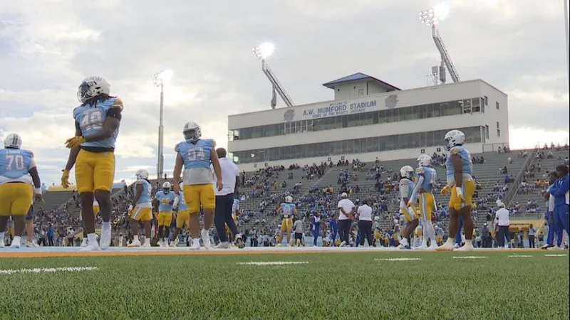 FINAL: Southern Jaguars lose 41-10 to UAPB
