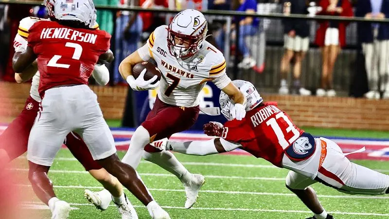 Warhawks Drop Sun Belt Opener to Jaguars