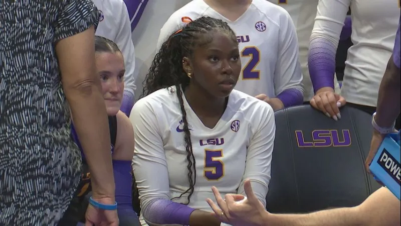 Jurnee Robinson racks up 23 kills in LSU's win over Missouri