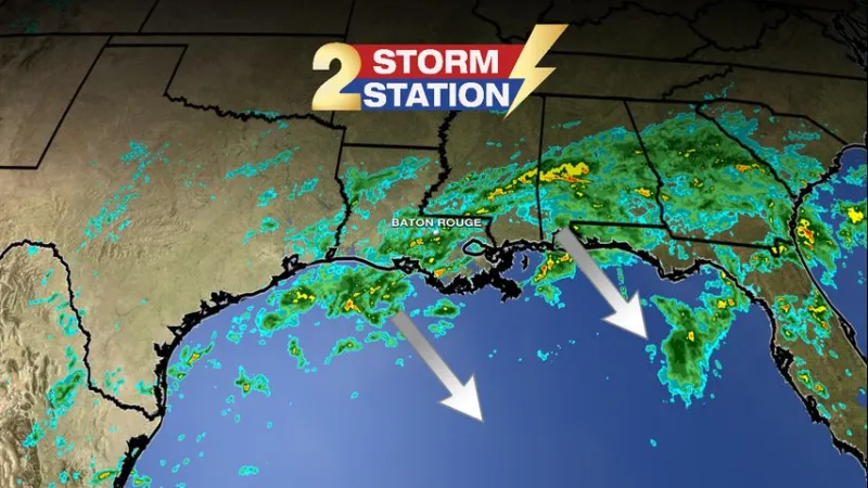 Sunday PM Forecast: Wet weather about to exit; monitoring the Gulf closely