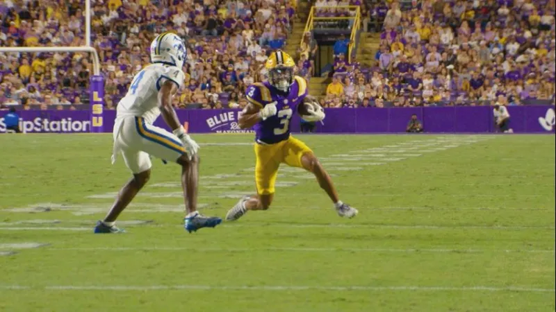 Despite being banged up, LSU runs out starters, rolls over McNeese
