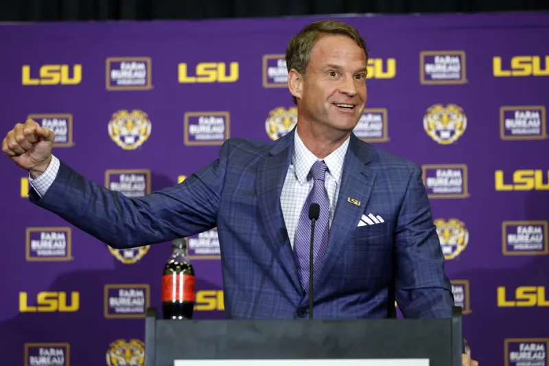LSU Climbs to No. 10 After 63-14 Win Over McNeese