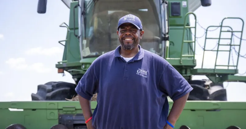 How Jamie Davis went from farmer to U.S. Senate candidate: 'You have to get out and see people'